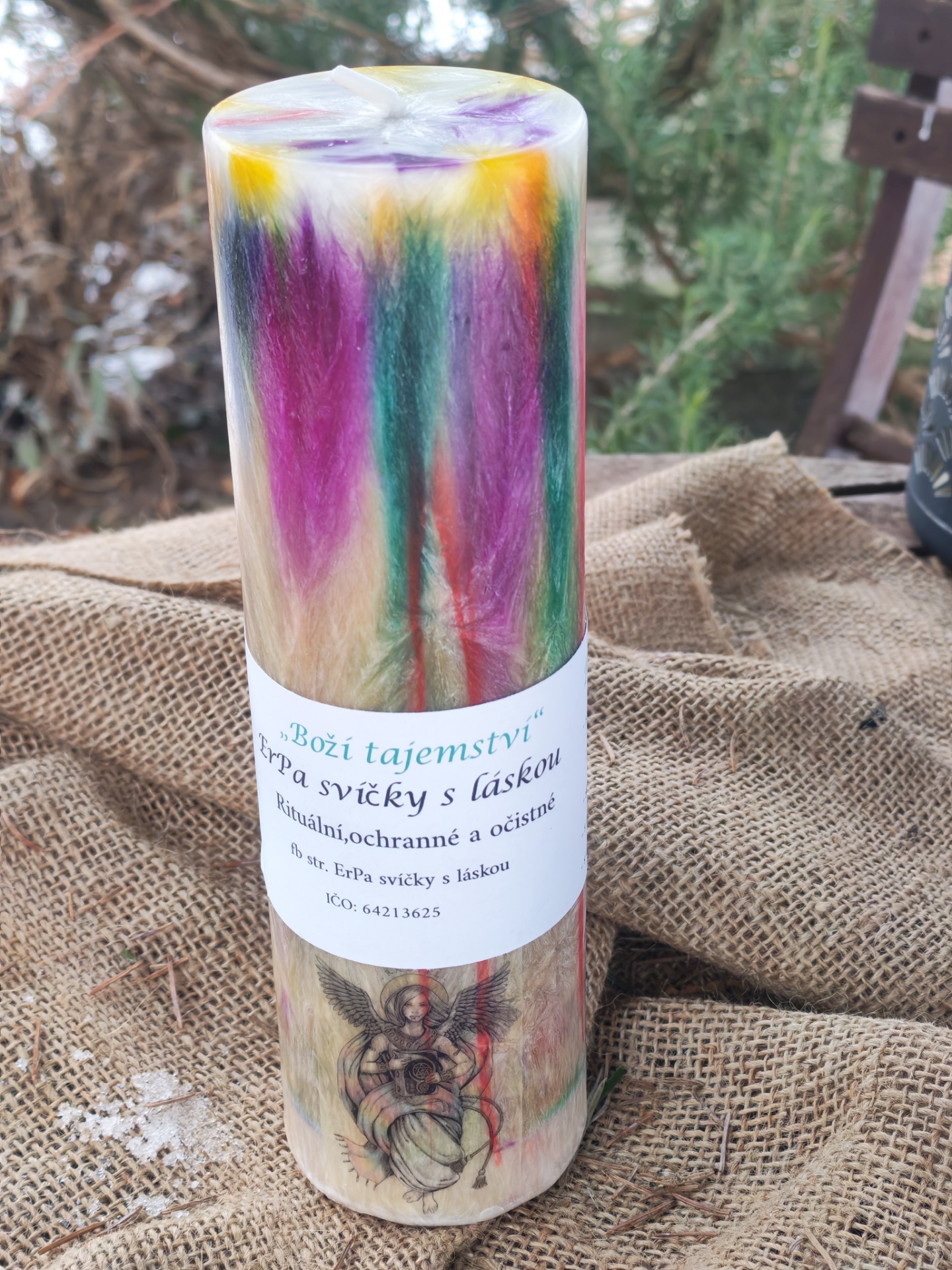 Ochranné a očistné svíce-Boží tajemství