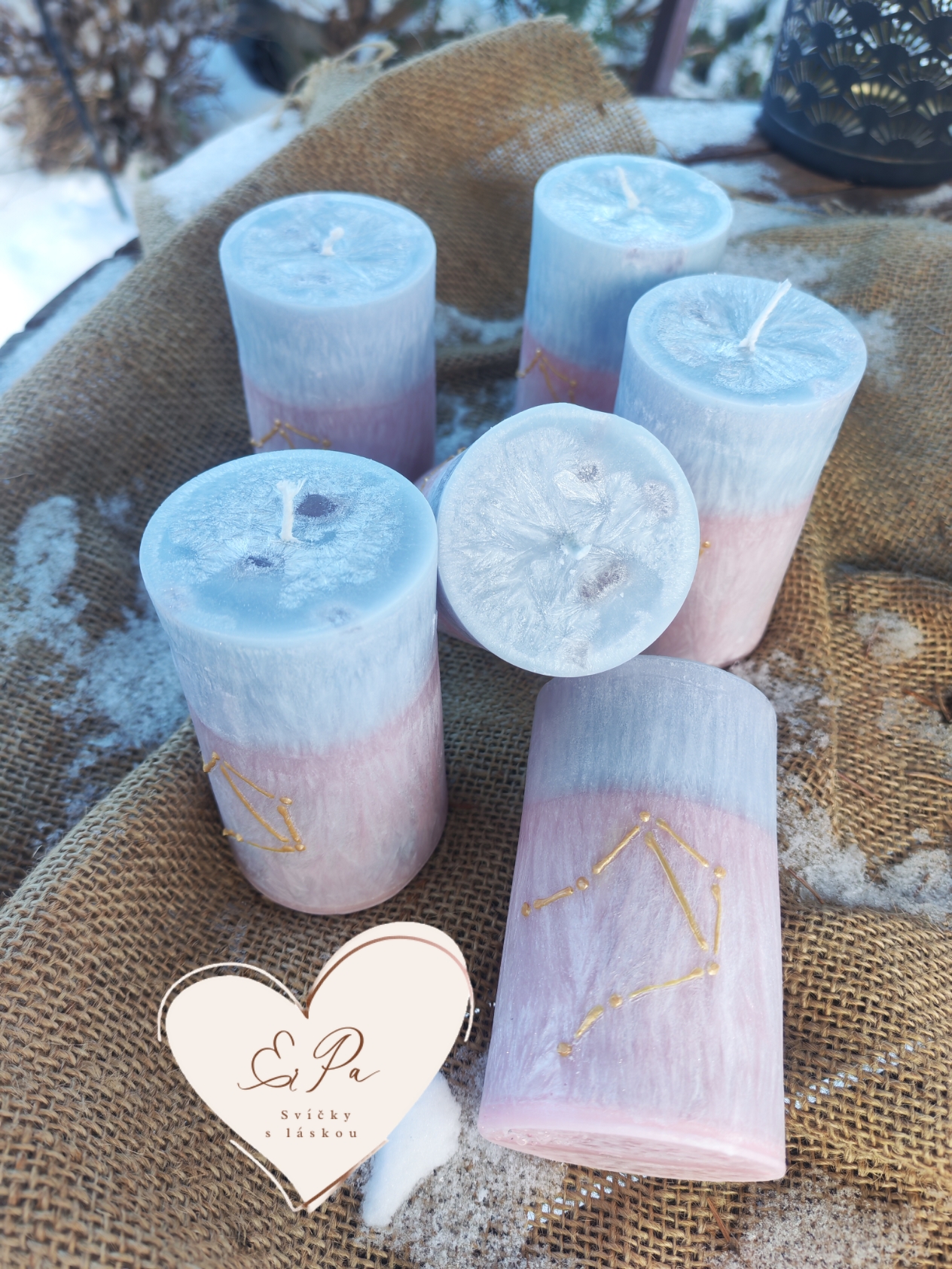 Svíčky podle znamení-Váhy ( 23.9. - 22.10. )