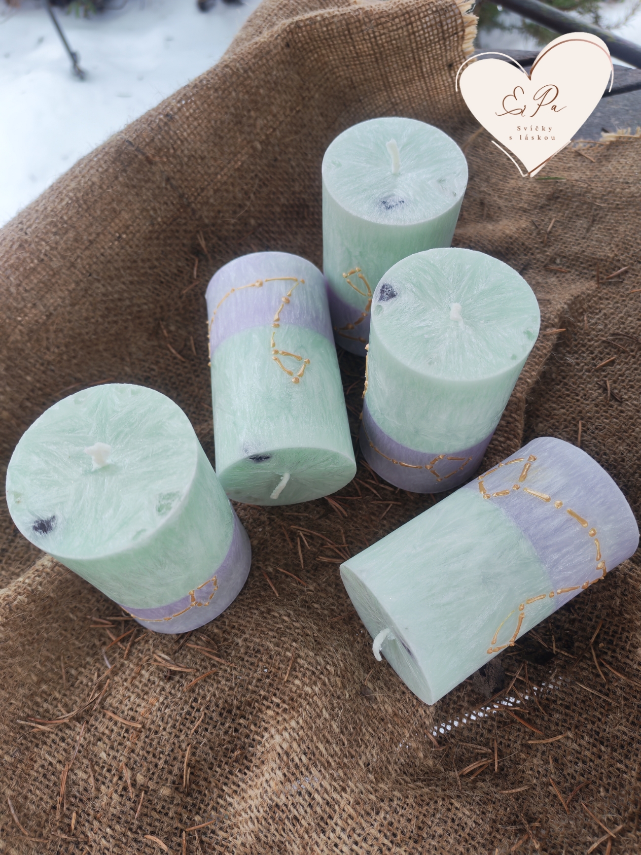 Svíčky podle znamení-Ryby (21.2.-20.3.) 