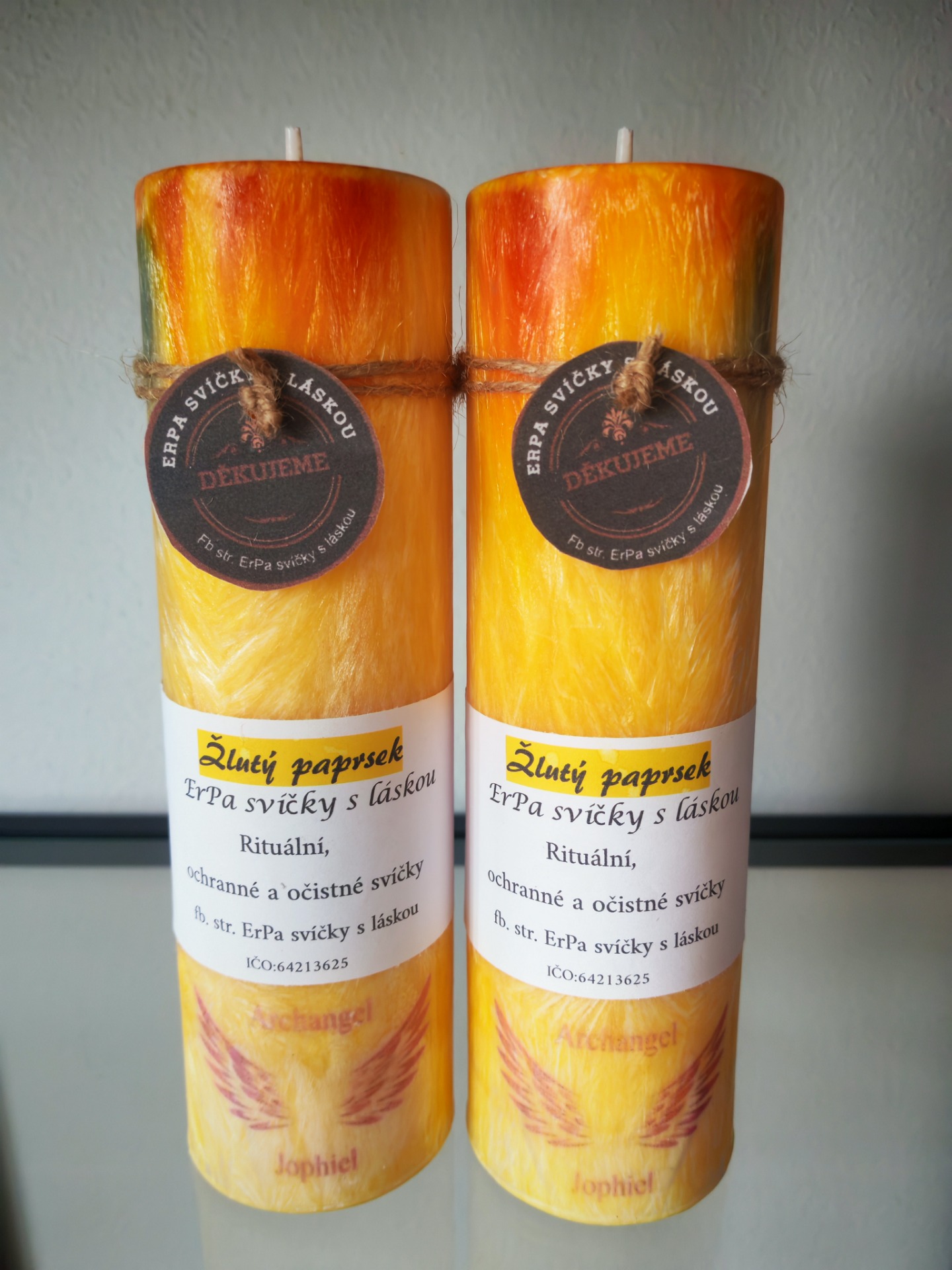 Ochranné a očištěné svíce-Archanděl Jofiel 