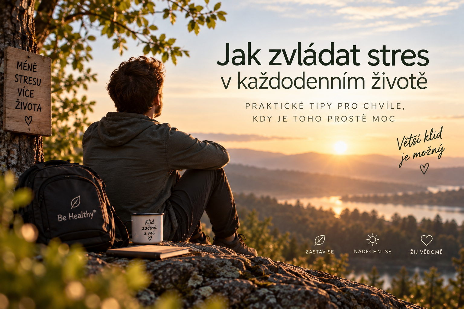 Jak zvládat stres v každodenním životě – Be Healthy®